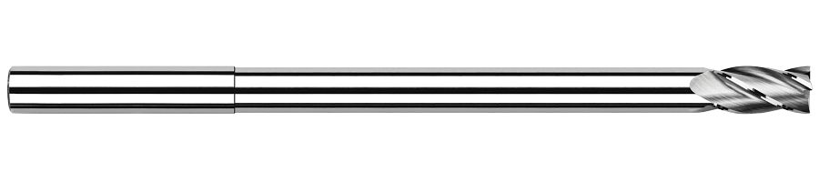 Picture of Harvey Tool 991932 Dia 1/2 LOC 0.7500 OAL8.00 End Mill Standard Flute Standard Helix Carbide Uncoated Single End Square Sharp